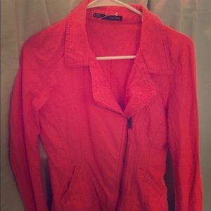 Pink Woman Blazer Maurice’s Size Small